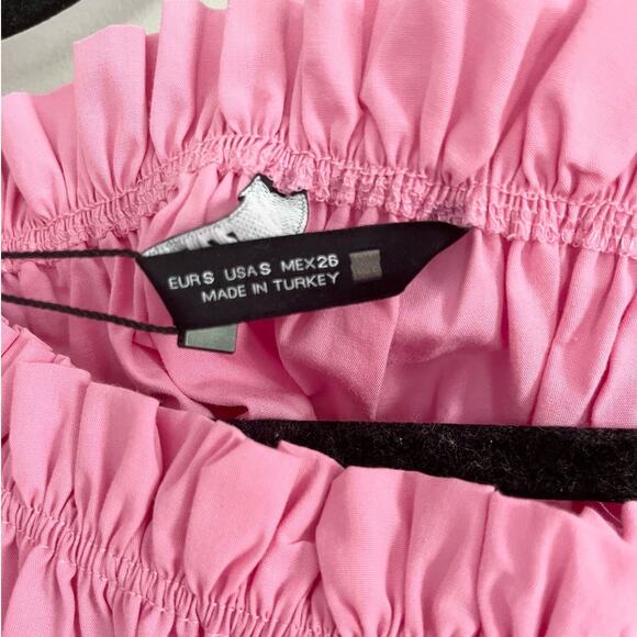 ZARA Pink Crop Size S - Picture 2 of 3